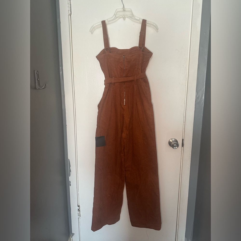 Lulu's Burnt Orange Jumpsuit - Picture 6 of 12